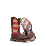 Men's Durango Rebel by Durango Patriotic Pull-On Western Flag Boot