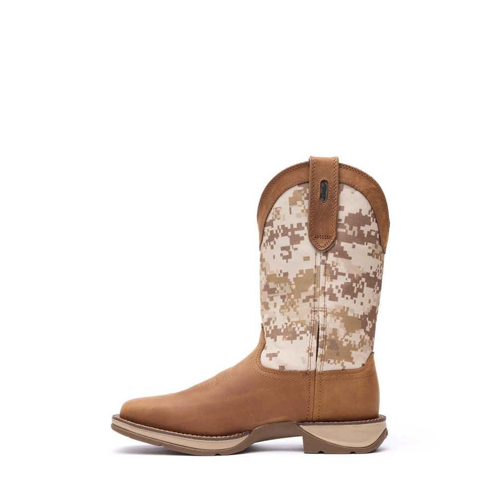 Men's Durango Rebel by Durango Desert Camo Pull-on Western Boot