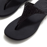 Women's Fitflop Solay Mixed-Crystal Toe Post Sandals