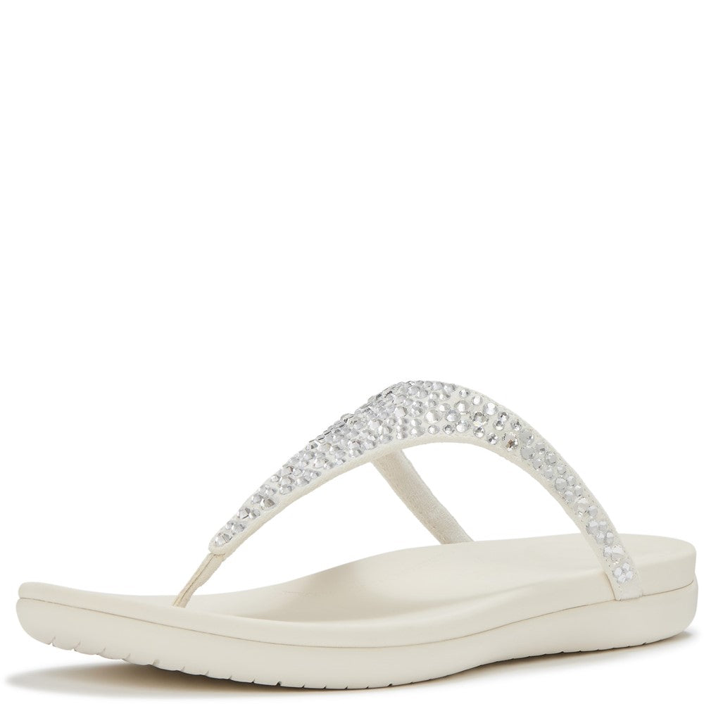 Women's Fitflop Solay Mixed-Crystal Toe Post Sandals