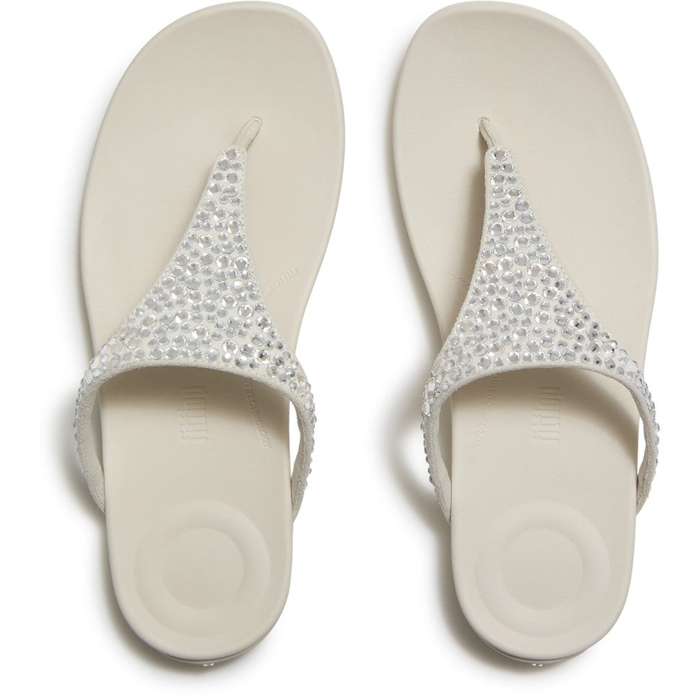 Women's Fitflop Solay Mixed-Crystal Toe Post Sandals