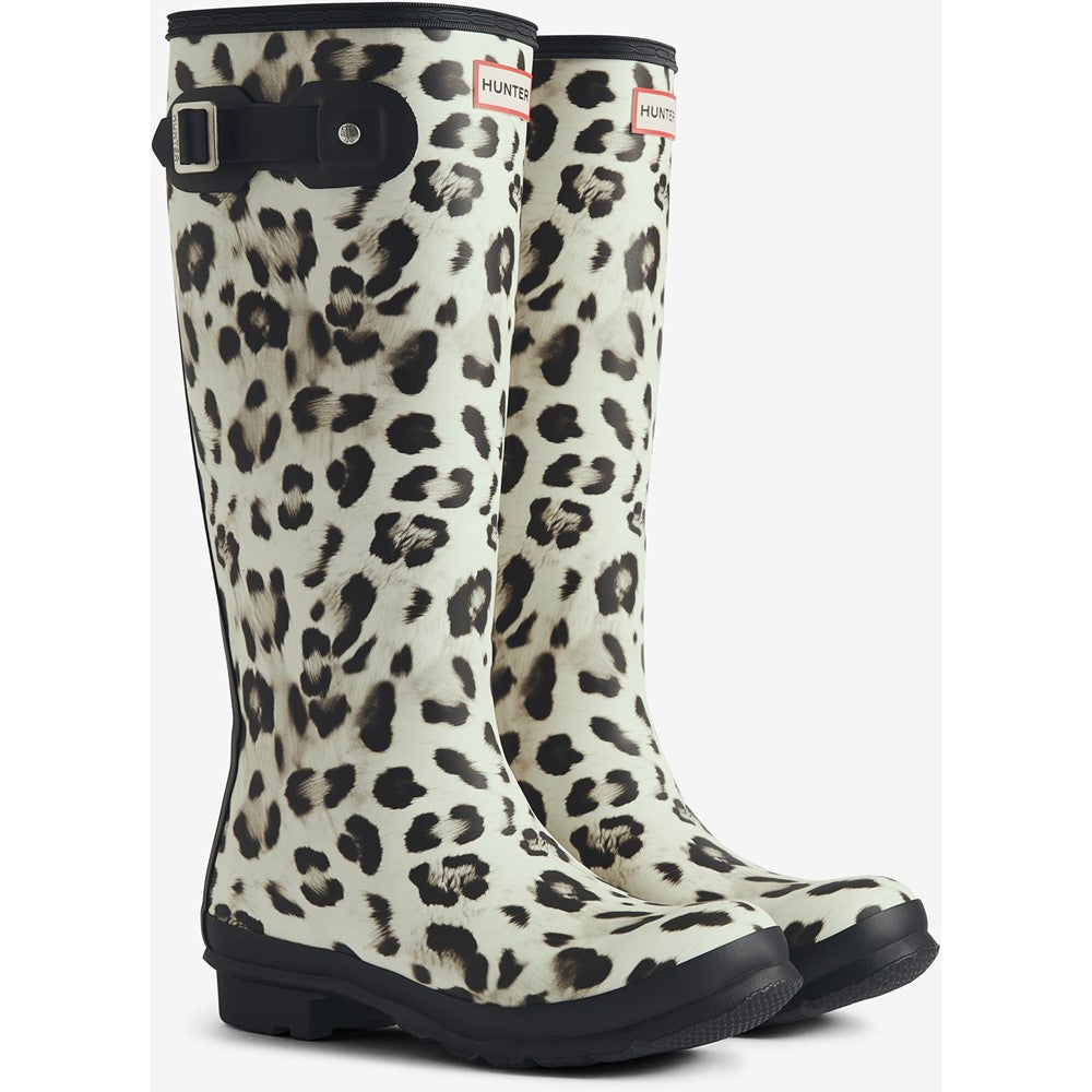 Women's Hunter Original Tall Snow Leopard Boot