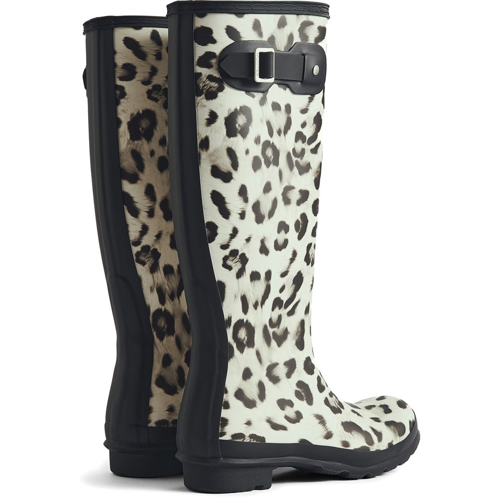 Women's Hunter Original Tall Snow Leopard Boot