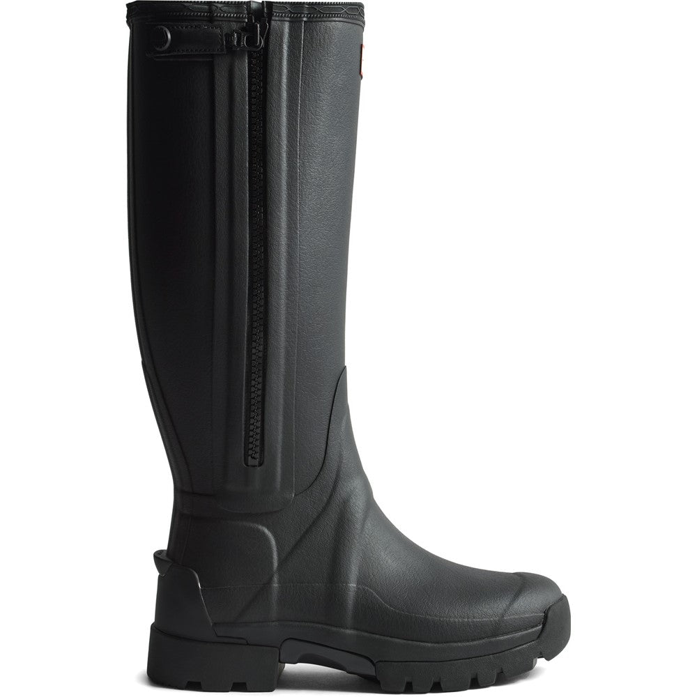 Men's Hunter Mens Balmoral Tall Zip Up Neo Lined Tech Wellingtons