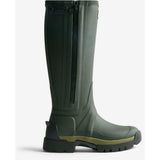 Women's Hunter Womens Balmoral Tall Zip Up Neo Lined Wellingtons