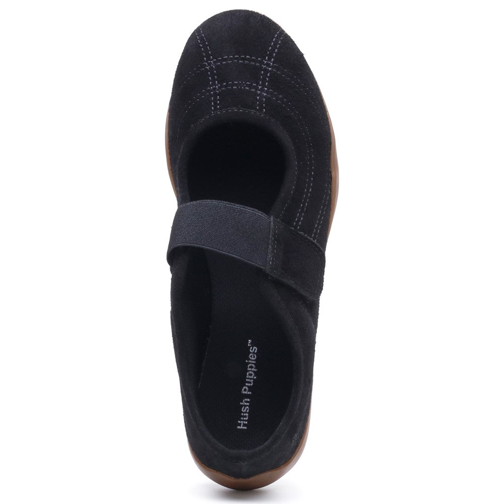 Women's Hush Puppies Juno Suede Sneakerina Shoes