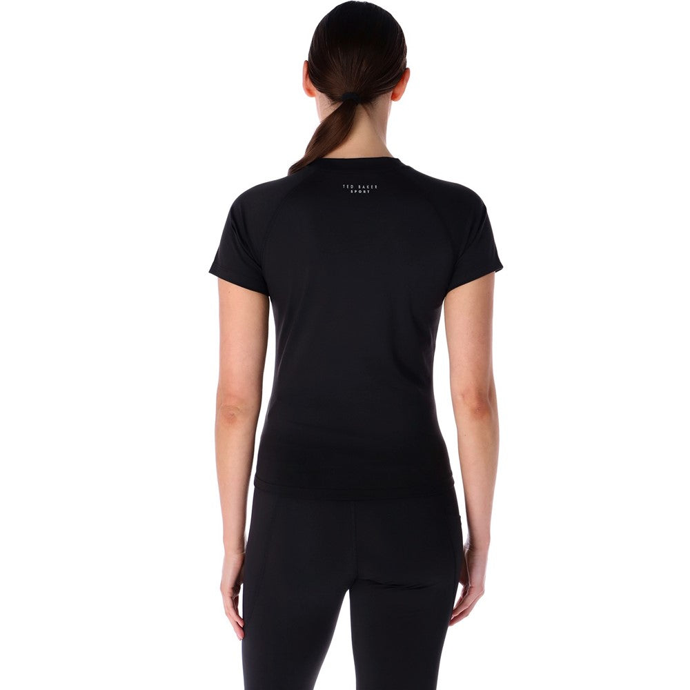 Women's Ted Baker Sport Essentials Body Contour Cap Sleeve T_Shirt