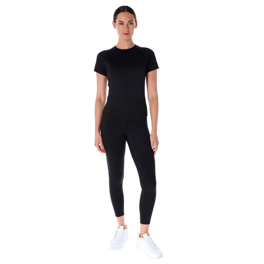Women's Ted Baker Sport Essentials Body Contour Cap Sleeve T_Shirt