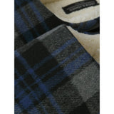 Men's Jack & Jones Murphy Mule Checked House Slipper with Microfibre Lining