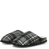 Men's Jack & Jones Murphy Mule Checked House Slipper with Microfibre Lining