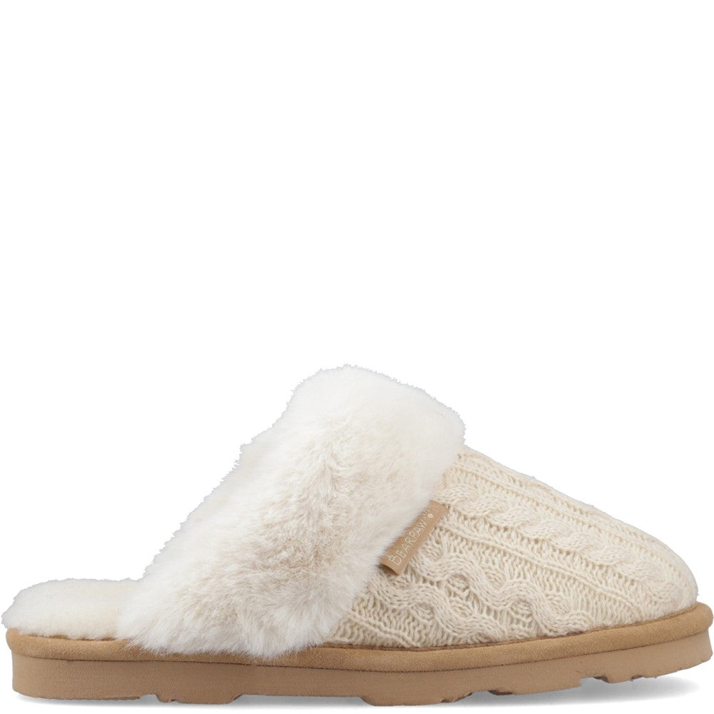Women's Bearpaw Rumie Cable Knit Slippers