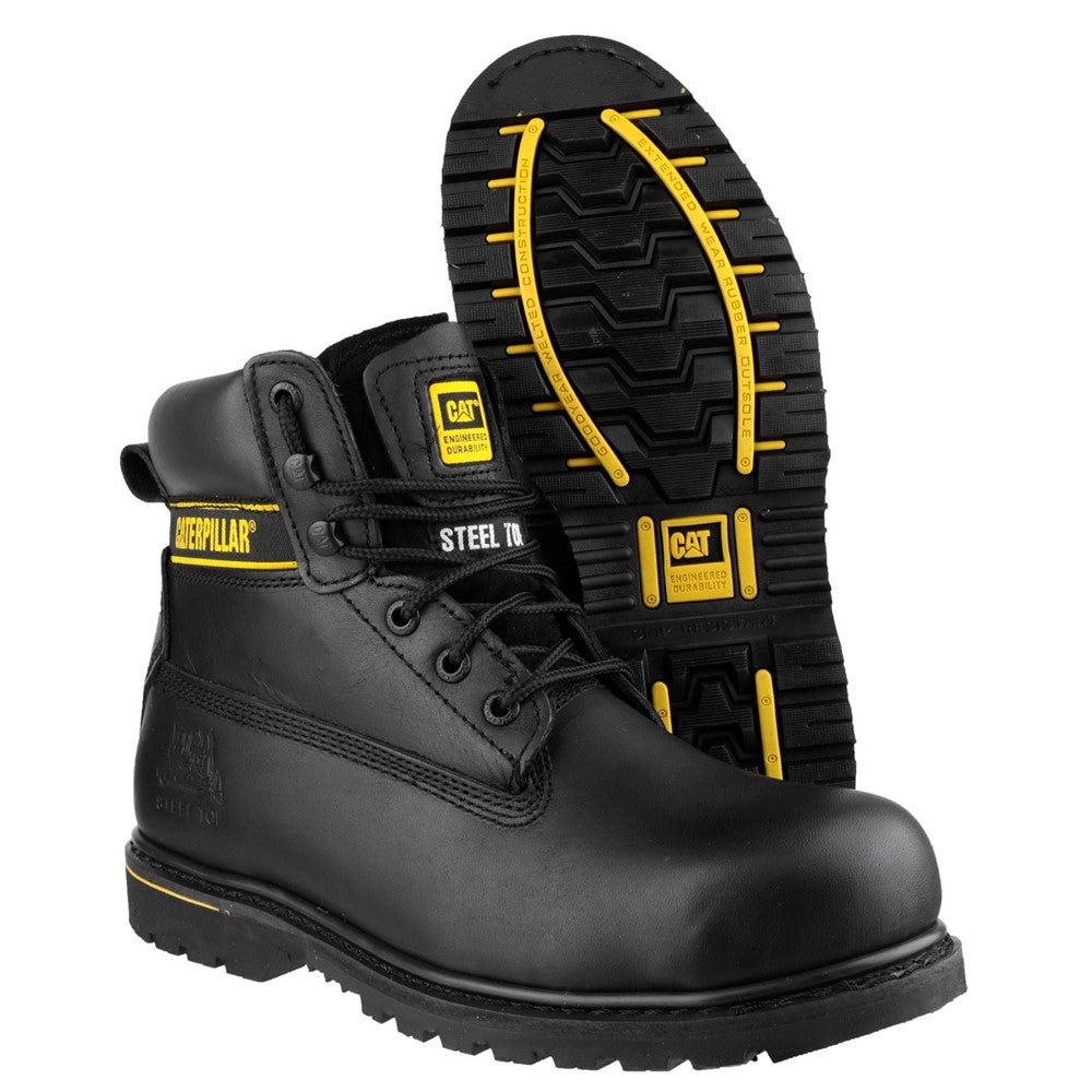 Men's Caterpillar Holton Wide Fit  Safety Boot