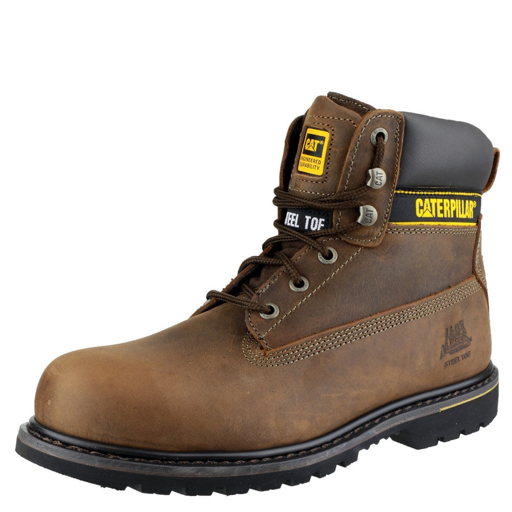 Men's Caterpillar Holton Wide Fit  Safety Boot
