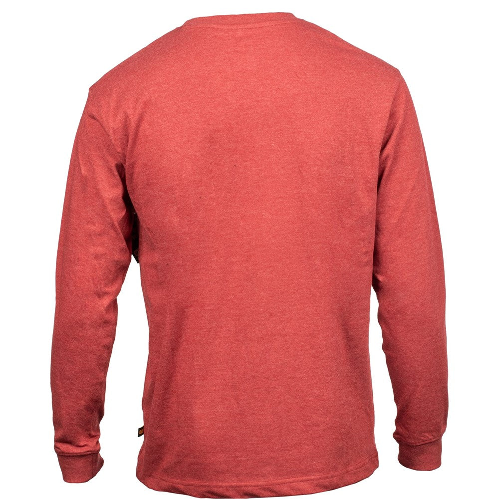 Men's Caterpillar Trademark Banner Long Sleeve T-Shirt