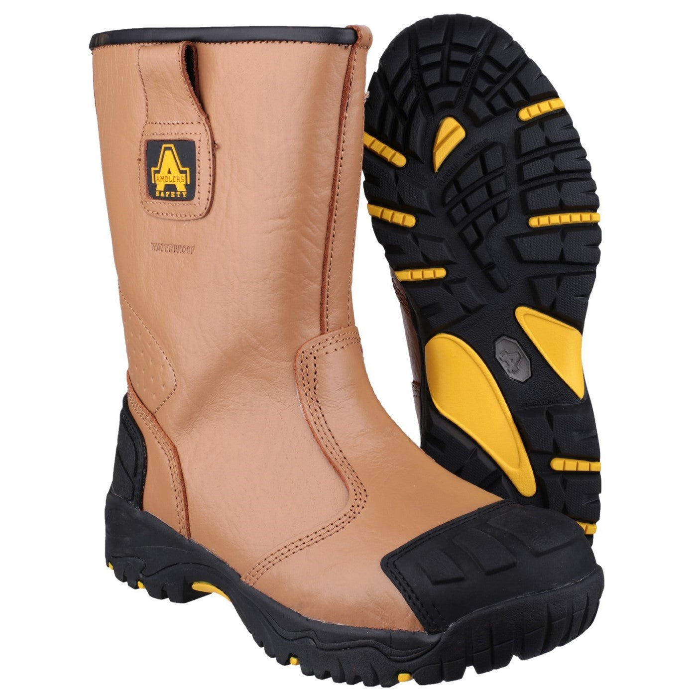 Men's Amblers Safety FS143 Waterproof pull on Safety Rigger Boot