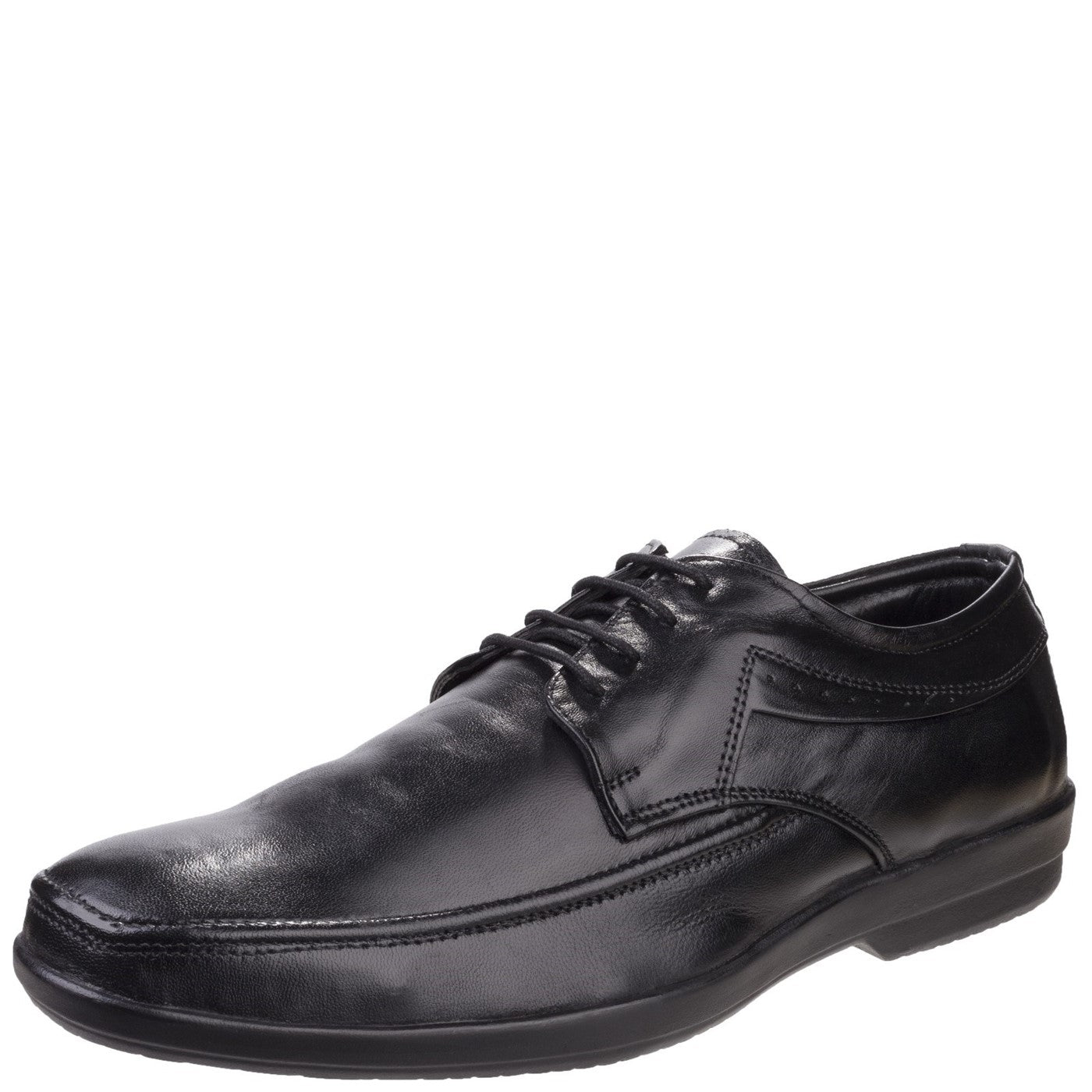 Fleet & Foster Dave Apron Toe Oxford Formal Shoe - Black 11