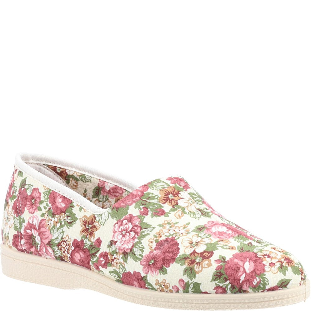 Women's Mirak Patricia Cotton Slip On Summer Shoe