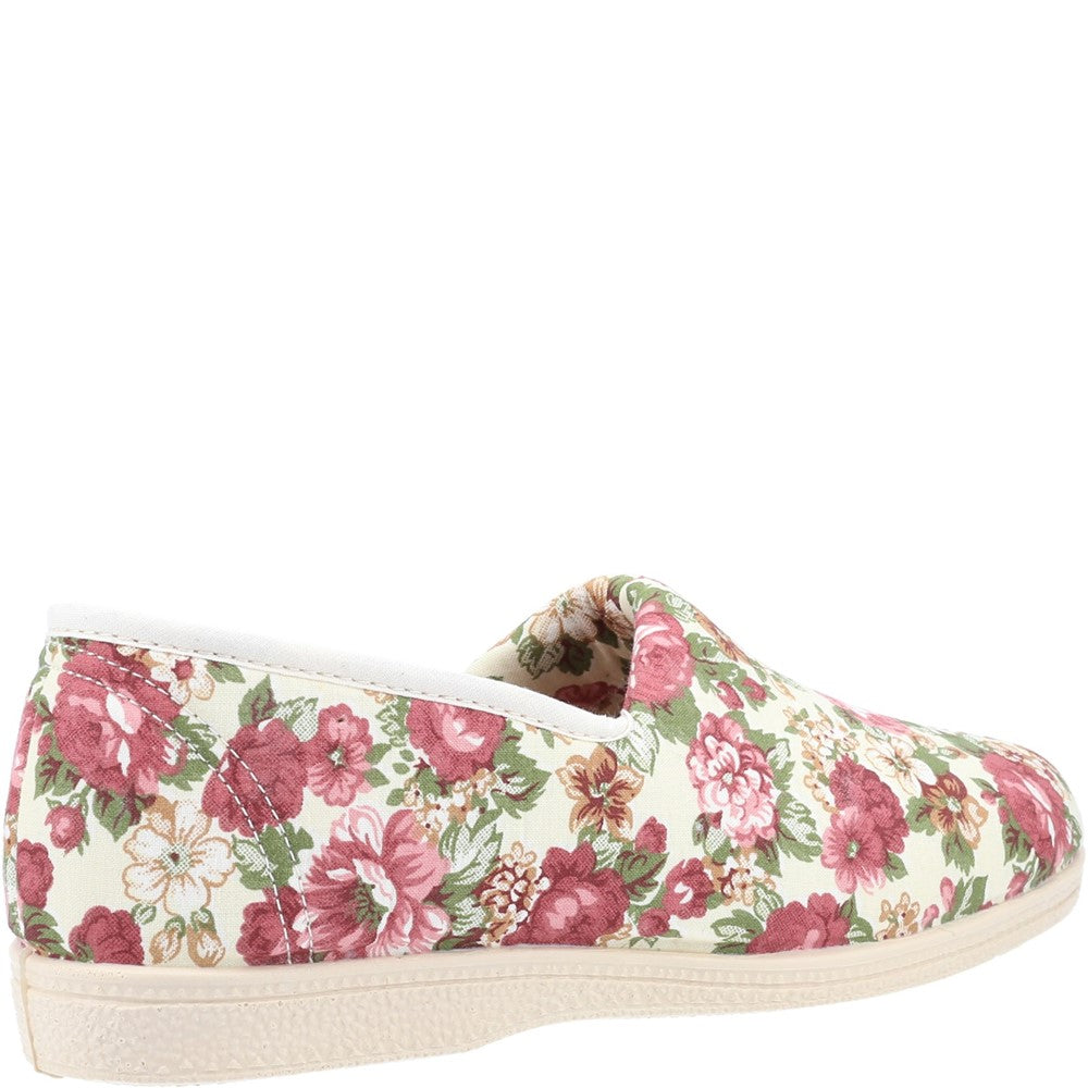 Women's Mirak Patricia Cotton Slip On Summer Shoe