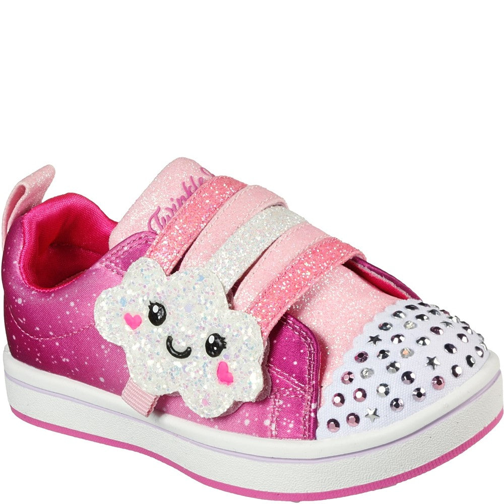 Girls' Skechers Sparkle Rayz Rainbow Smiles Shoe Pink – FreemanHardy&Willis