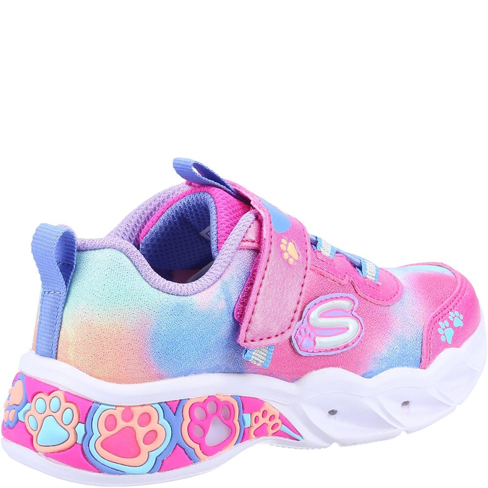 Girls' Skechers Lil BOBS Pretty Paws Infant Shoe