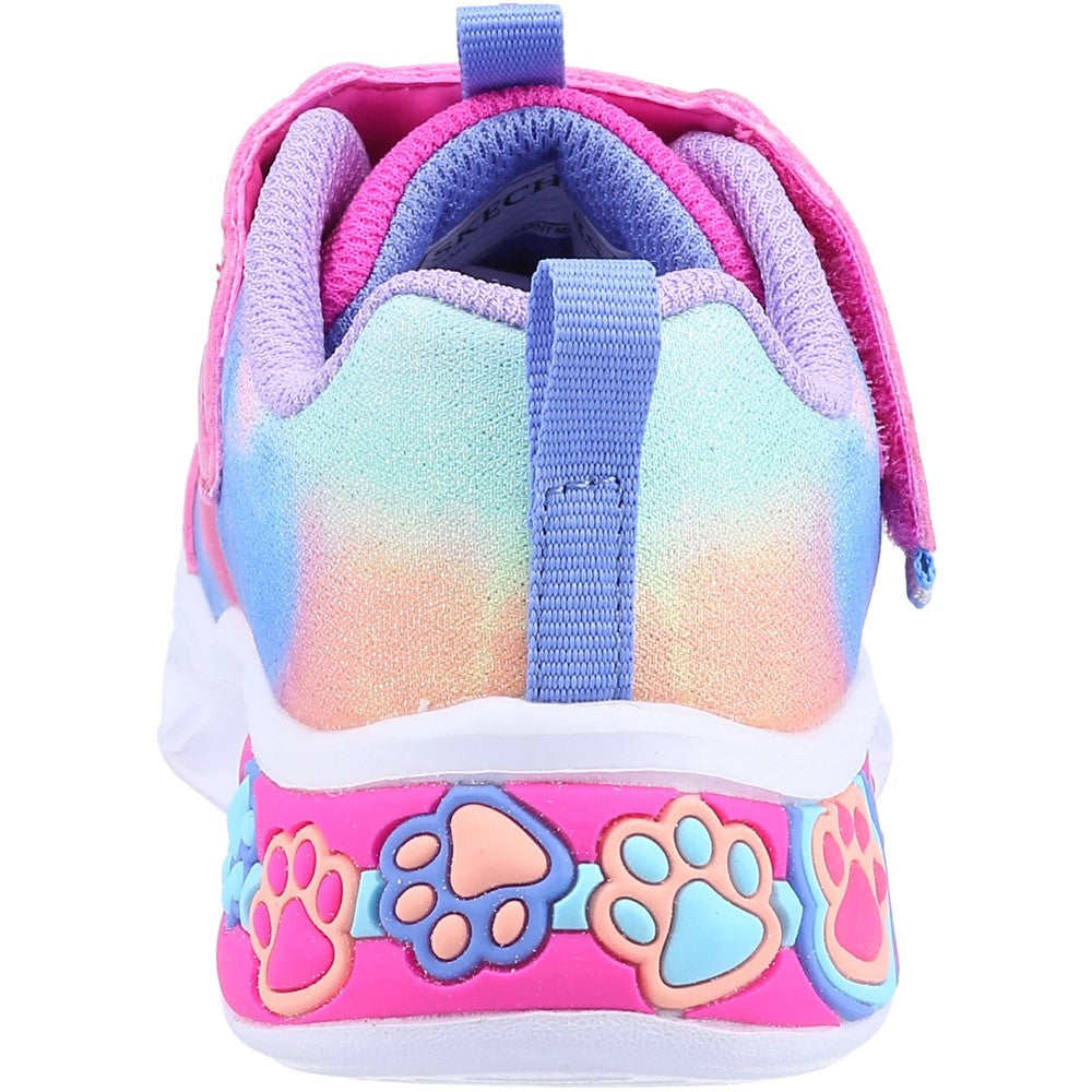 Girls' Skechers Lil BOBS Pretty Paws Infant Shoe