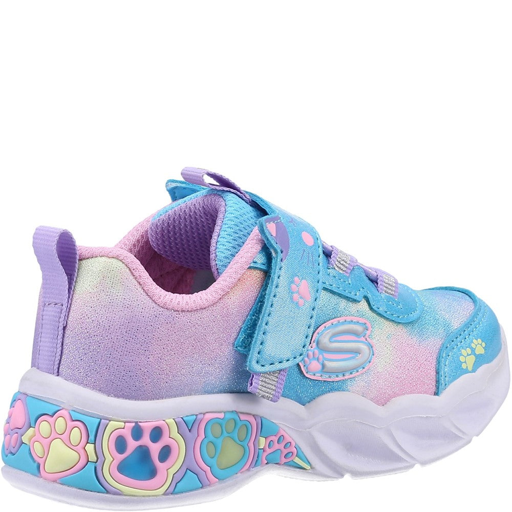 Girls' Skechers Lil BOBS Pretty Paws Infant Shoe