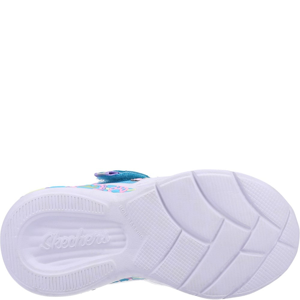 Girls' Skechers Lil BOBS Pretty Paws Infant Shoe