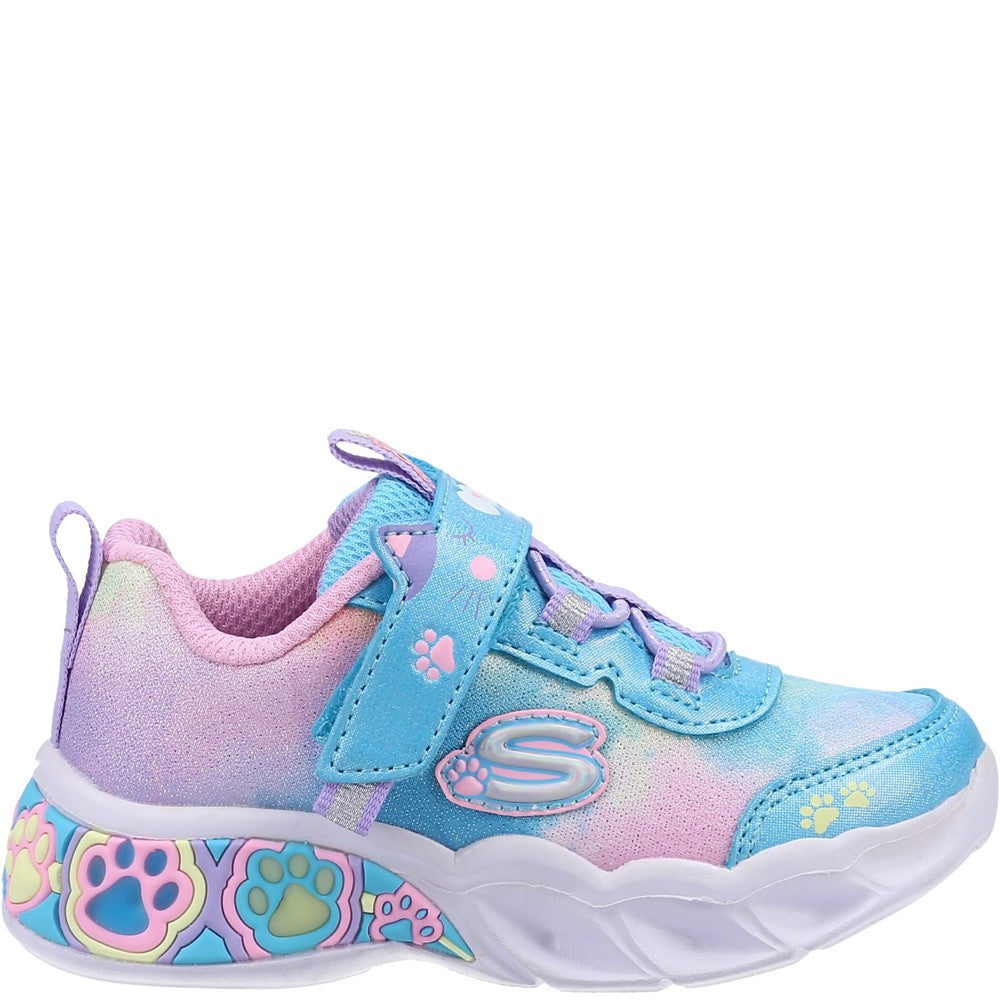 Girls' Skechers Lil BOBS Pretty Paws Infant Shoe