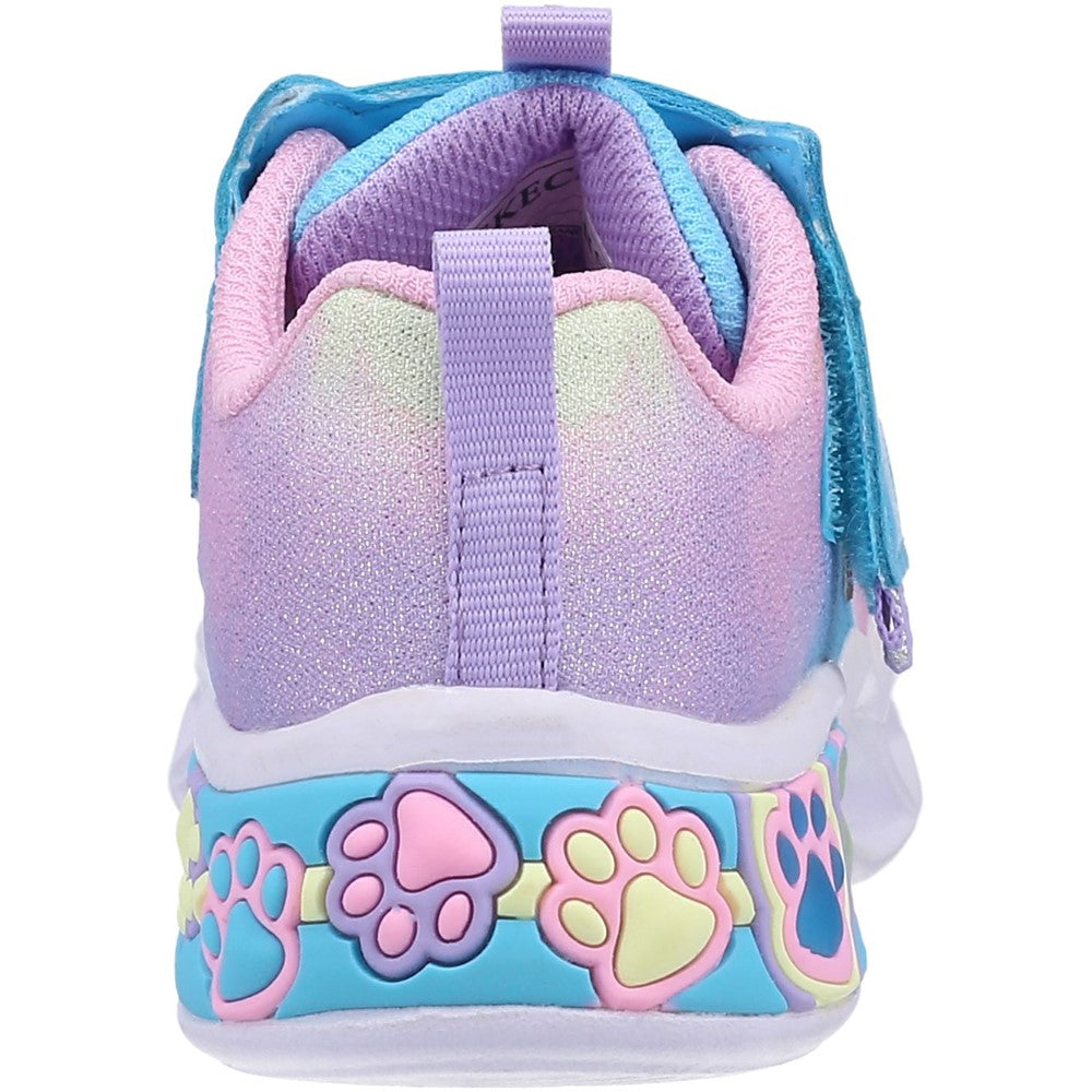 Girls' Skechers Lil BOBS Pretty Paws Infant Shoe