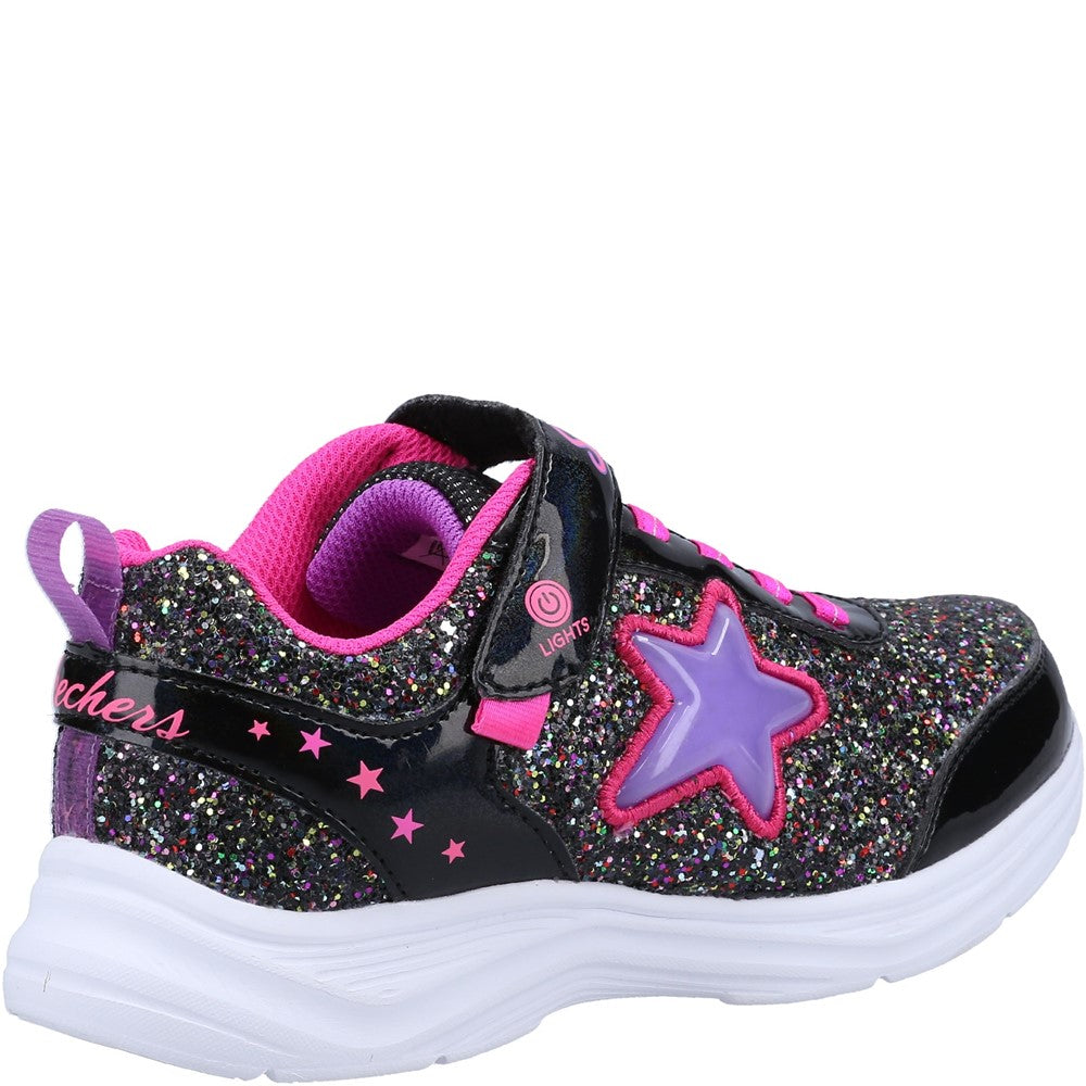 Girls' Skechers S Lights: Glimmer Kicks Starlet Shine shoe