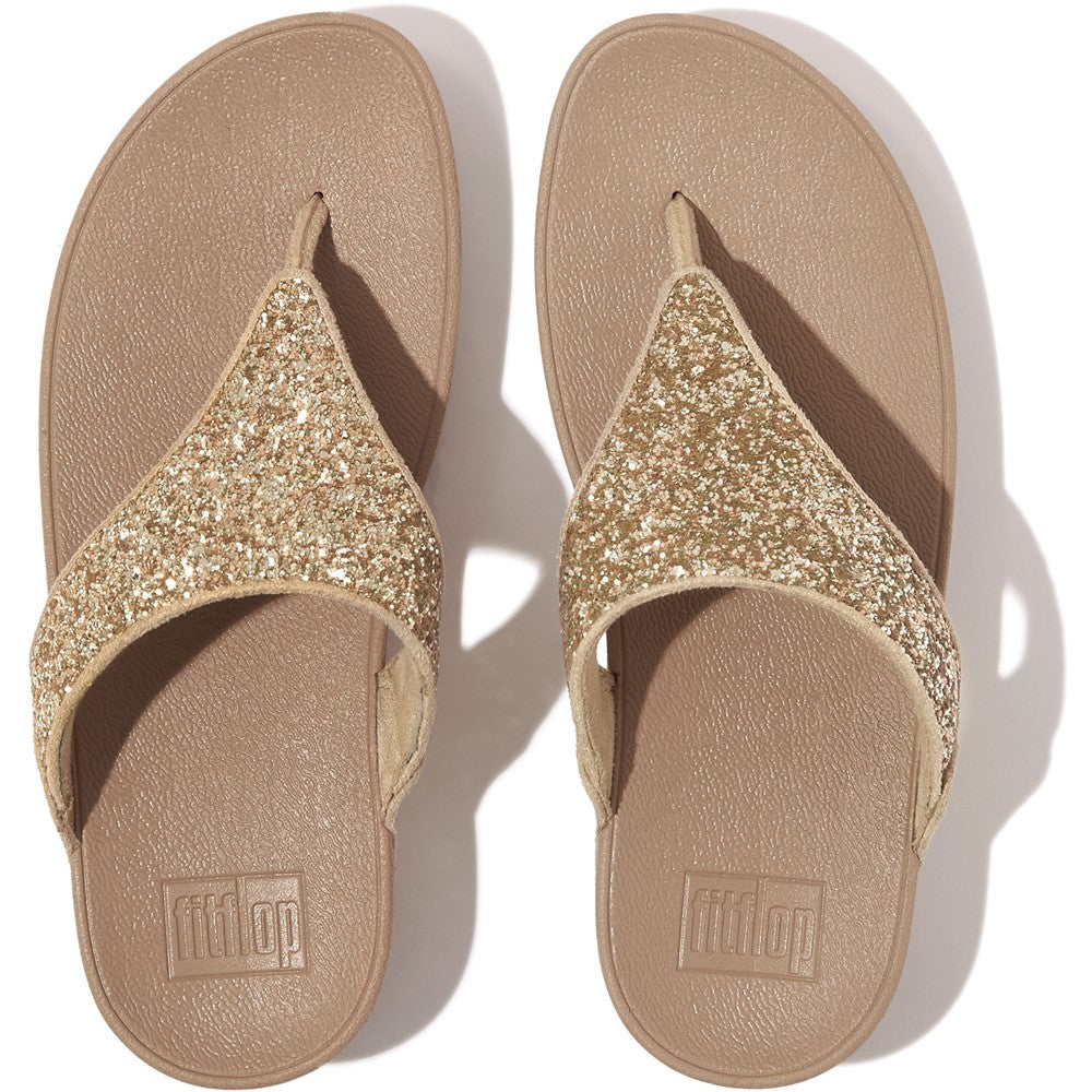 Women's Fitflop Lulu Glitter Toe-Post Sandals