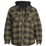 Men's Hard Yakka Quilted Flannel Shacket