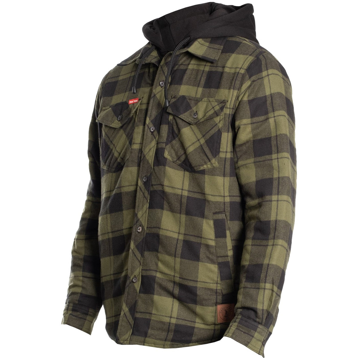 Men's Hard Yakka Quilted Flannel Shacket