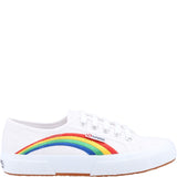 Women's Superga 2750 Rainbow Embroidery Trainer