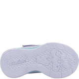 Girls' Skechers Flutter Heart Lights Bring Sparkle Trainers