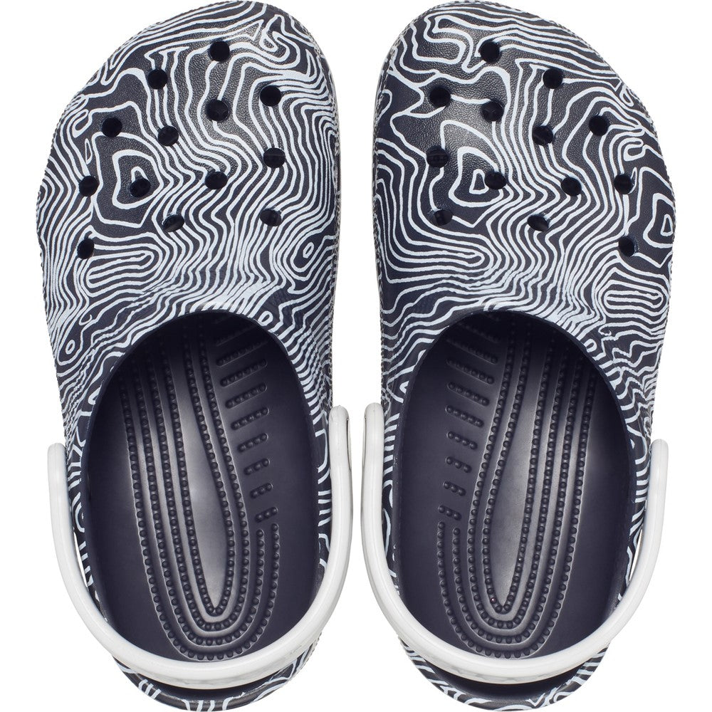 Kids' Crocs Classic Topographic Clog