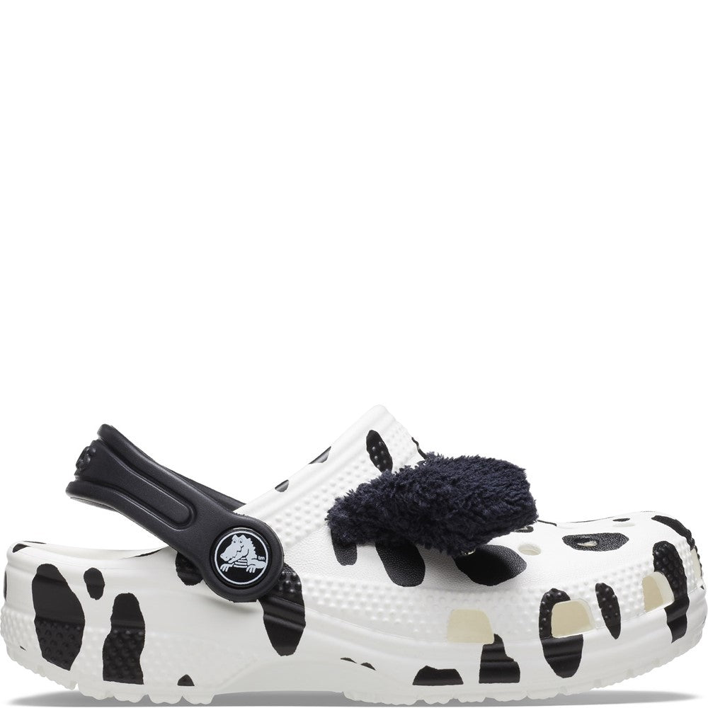 Kids' Crocs Classic Dalmatian Clog