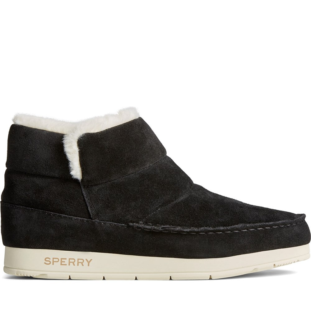 Women's Sperry Moc-Sider Bootie Leather Shoe